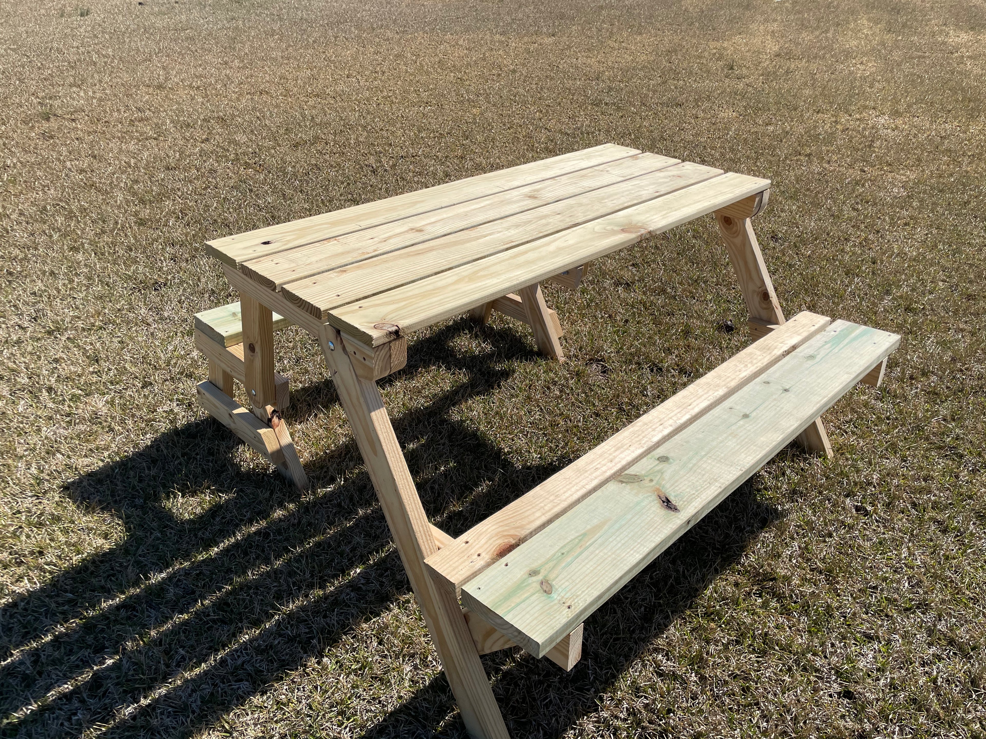 Transforming Bench to Table